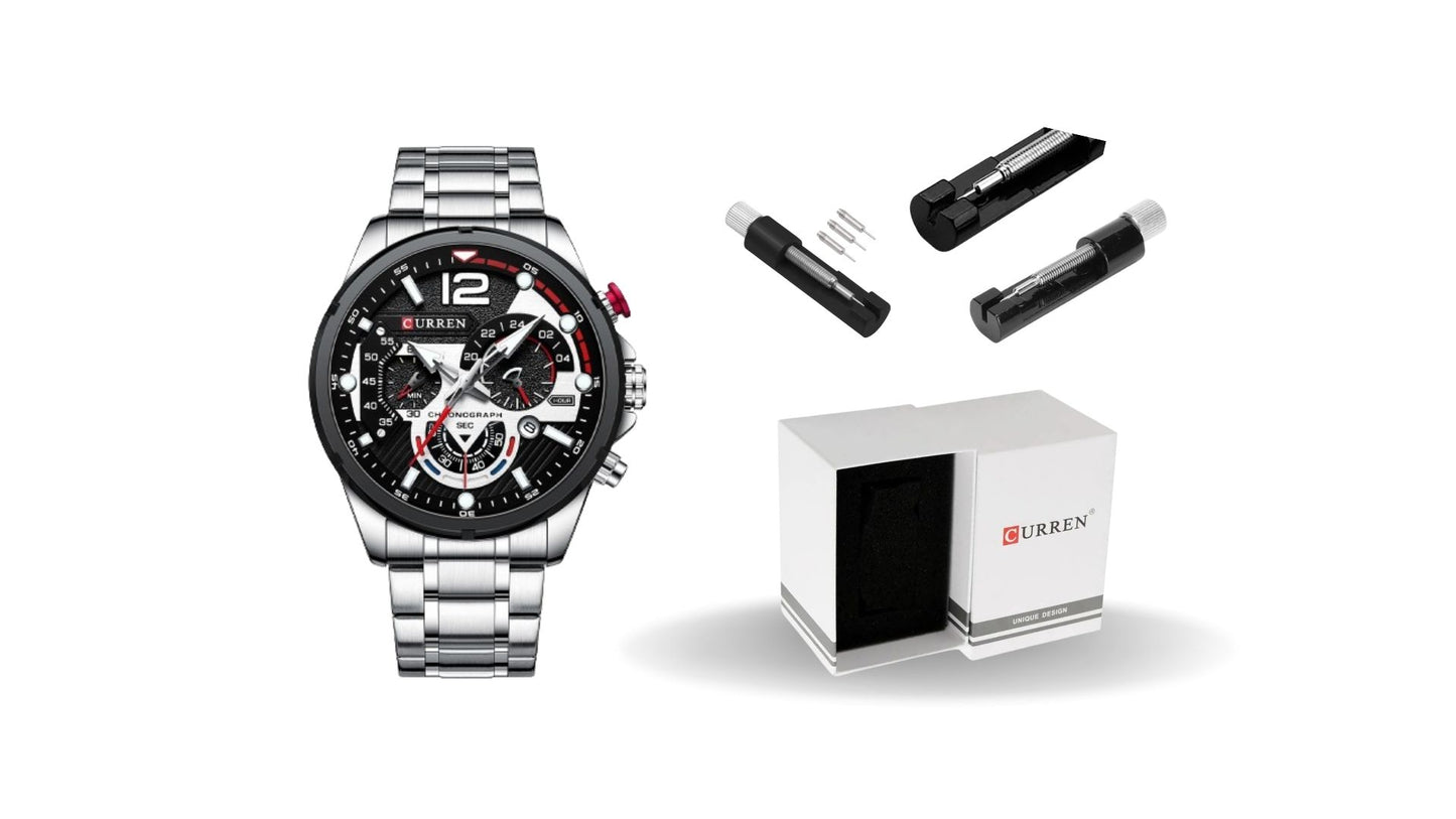 Reloj Curren 8395 Pin Ajustador de Corre