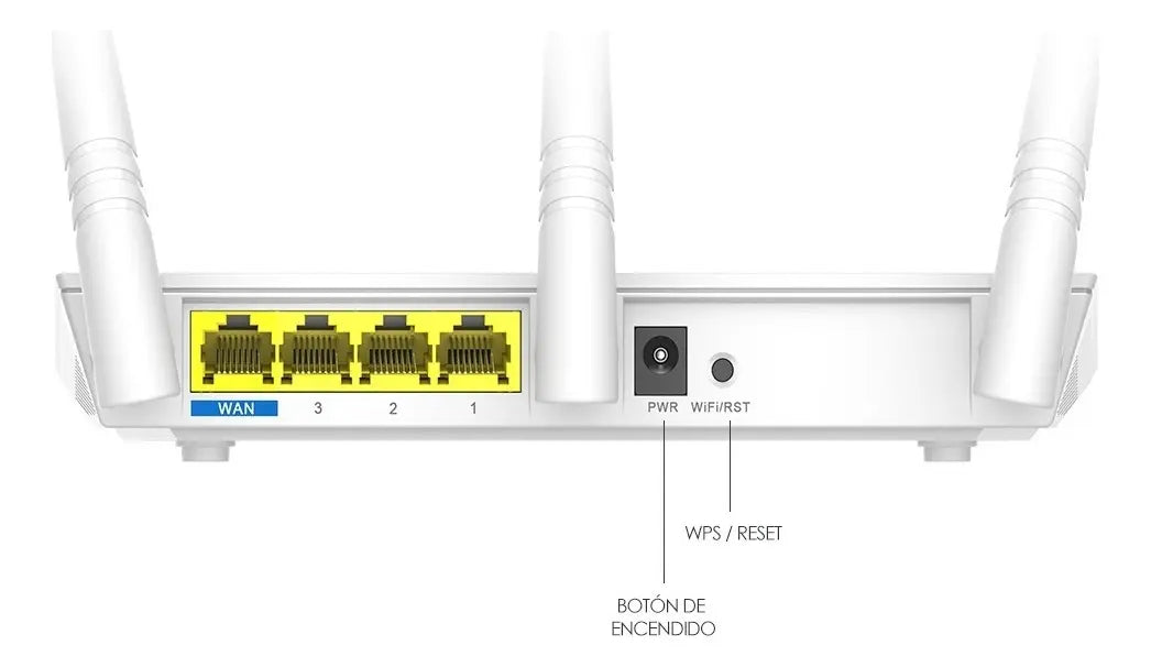 ROUTER TENDA F3 INALAMBRICO 300 MBPS