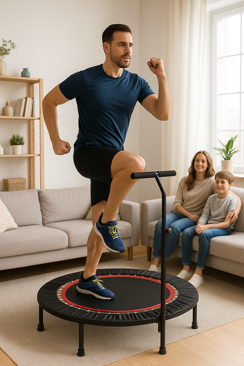Trampolín Fitness Mini – Rebounder para Ejercicio en Casa